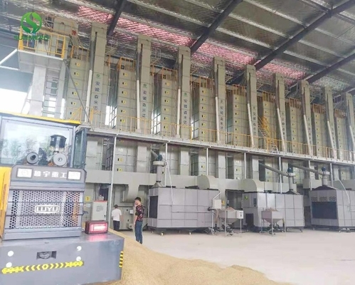 Paddy Grain Dryer Multi Purpose completamente automatico 30T grigio