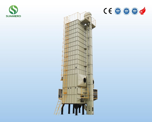Grande capacità automatica che diffonde il riso Paddy Dryer 30T dell'essiccatore di grano