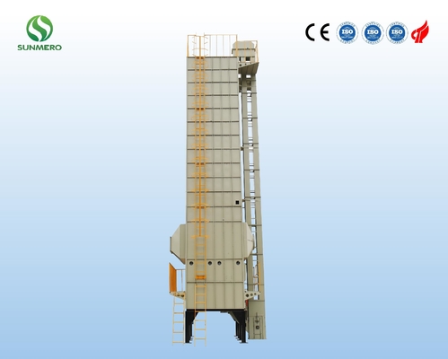 Grande capacità automatica che diffonde il riso Paddy Dryer 30T dell'essiccatore di grano