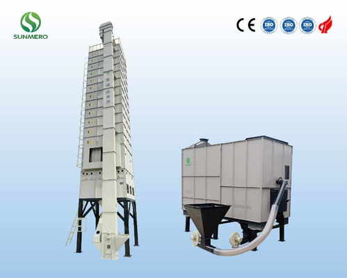 120 tonnellate/lotto Paddy Grain Dryer Machine Multipurpose per i mugnai del riso