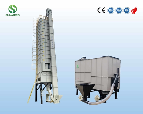 Bassa temperatura che fa circolare 20 mugnai del riso di Ton Mixed Flow Dryer For