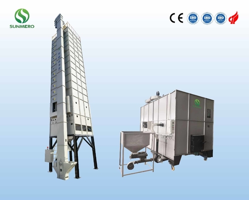 120 tonnellate/lotto Paddy Grain Dryer Machine Multipurpose per i mugnai del riso