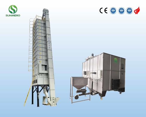 Essiccatore elettrico multiuso del riso 200 tonnellate con la fornace della buccia