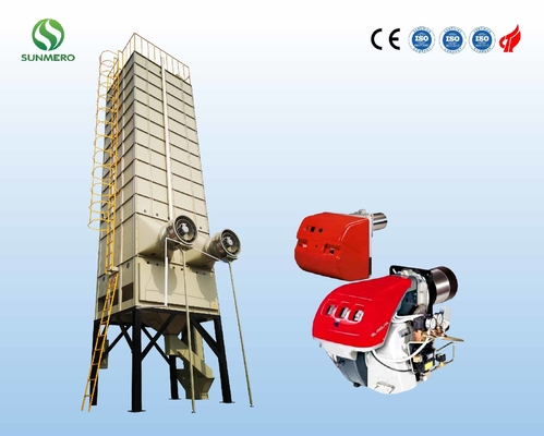 essiccatore di grano verticale agricolo dell'essiccatore di grano del mais 22T per gli agricoltori