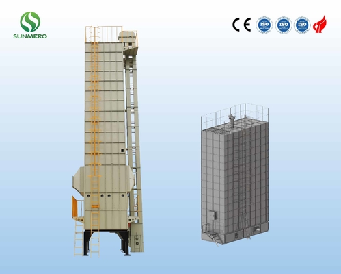 15 tonnellate che diffondono l'essiccatore di grano di flusso trasversale hanno personalizzato