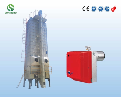 Sistemi di secchezza veloci automatici dell'essiccazione dei cereali dell'essiccatore di grano di flusso trasversale di velocità 30T
