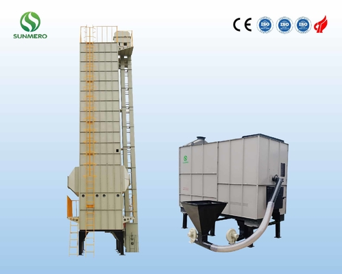 essiccatore di grano di diffusione completamente automatico 380V 15 Ton Per Batch