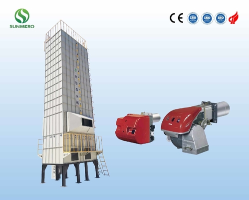 20T che fa circolare Paddy Rice Dryer, essiccatore della buccia del riso per la risaia del cereale del mais del grano