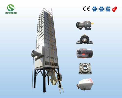 attrezzatura multifunzionale di 15T Paddy Dryer Machine Large Farm per grano