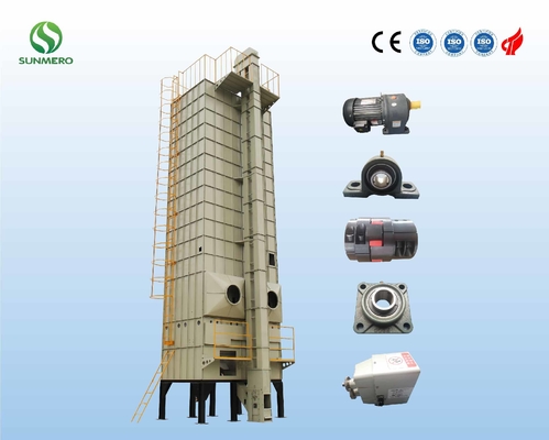 Diffusione dell'essiccatore di grano automatico del riso 27000KG per lotto per Paddy Drying