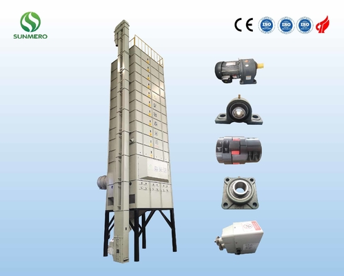 3kW 22T che diffonde l'essiccatore di grano misto di flusso dell'essiccatore di grano per stoccaggio