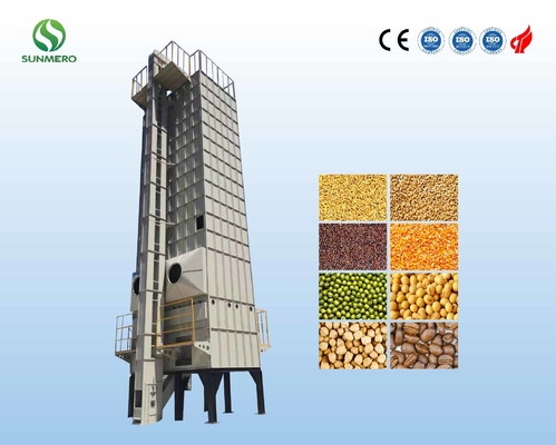 Essiccatore di grano meccanico intelligente del riso 30ton per la pianta di fresatura del mais