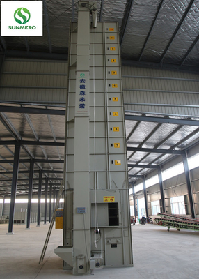 efficienza asciugantesi degli essiccatori in lotti del cereale di flusso trasversale 5.5kW un'alta di 15 tonnellate