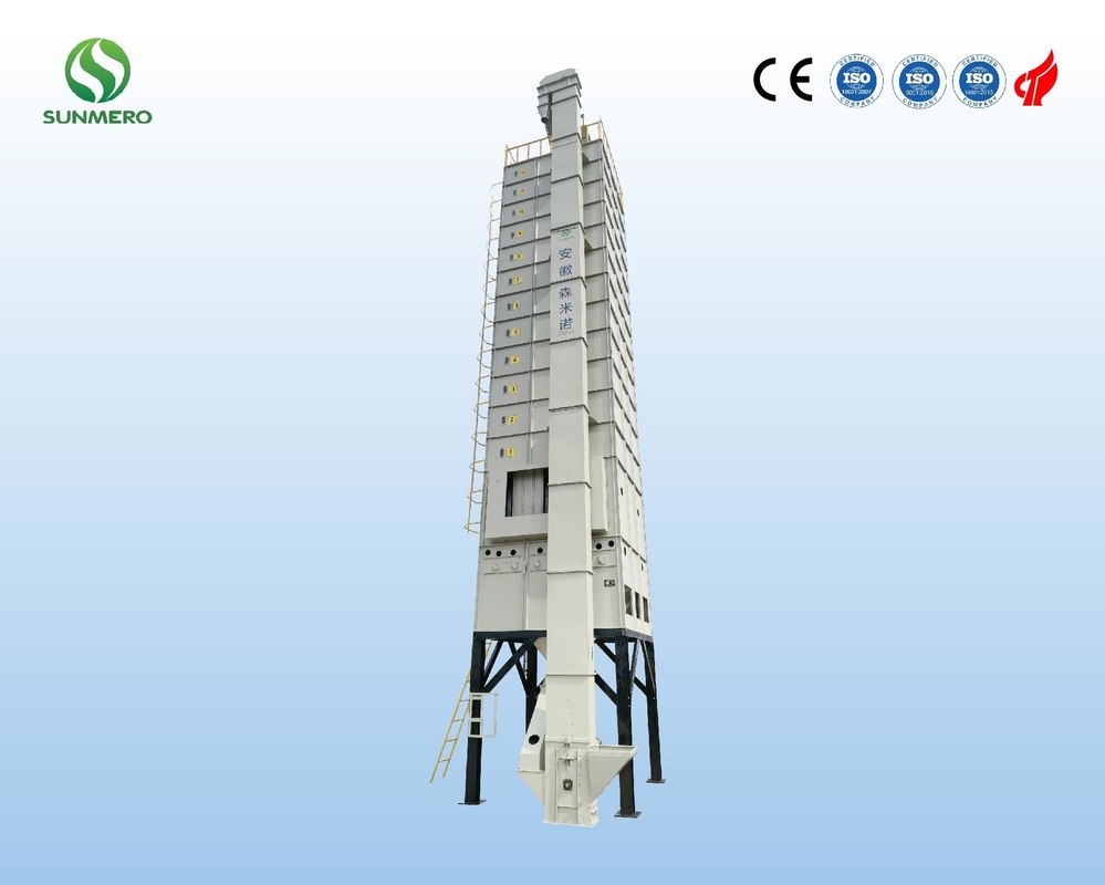 essiccatore di grano elettrico del riso 5.5kW 20tons per i mugnai del riso prima dell'elaborazione del riso