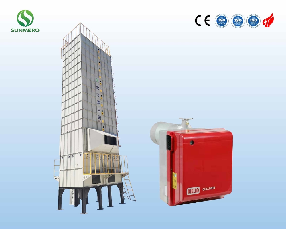 Bassa temperatura che fa circolare approvazione di Paddy Grain Dryer ISO9001 per cereale