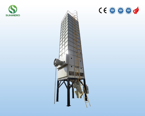 Essiccatore di grano industriale multiuso verticale meccanico di 15 tonnellate