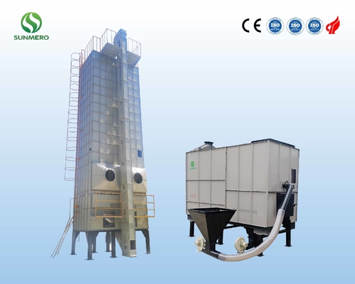 Attrezzatura di elaborazione commerciale del grano della macchina dell'essiccatore dei fagioli di SUNMERO 30T