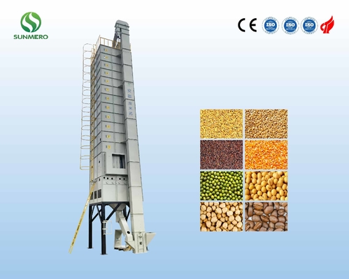 essiccatore di grano del riso di acciaio inossidabile 380V per l'impianto di lavorazione del grano del riso dell'Indonesia