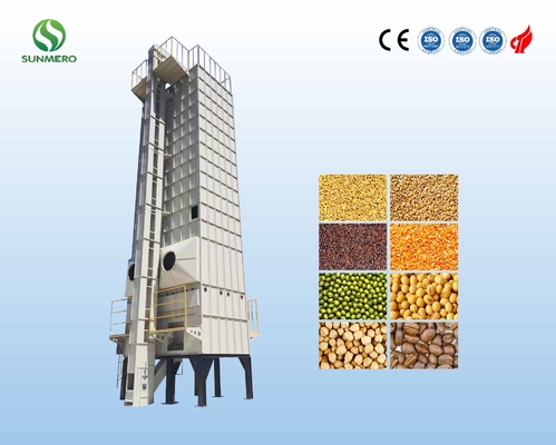Essiccatore di grano verticale completamente automatico 30ton per lotto per la pianta della farina di frumento